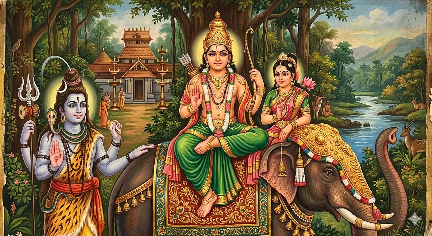 aryankavu-shastha-temple-kerala
